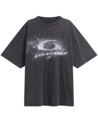 Balenciaga - Washed Crayon Logo Fit T-Shirt - Lyst