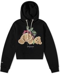Palm Angels - End. X Bear Rose Fitted Hoodie - Lyst