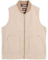 Dickies - Quilted Canvas Vest - Lyst