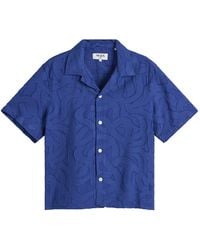 Wax London - Curzon Jacquard Vacation Shirt - Lyst