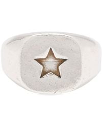 Twojeys - Star Signet Ring - Lyst