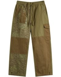 Maharishi - Upcycled Loose Patchwork Cargo Pants - Lyst
