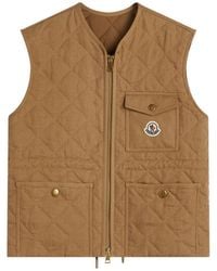 Moncler - Vigny Padded Gilet - Lyst