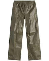 Maison Margiela - Mm6 Baggy Faux Leather Trousers - Lyst