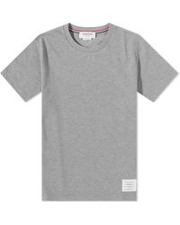 Thom Browne - Side Four Bar Pique T-Shirt - Lyst
