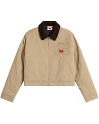 ICECREAM - Team Ic Cropped Work Jacket - Lyst