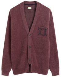 Aries - Oversized Chenille Knit Cardigan - Lyst