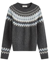 DUNST - Fairisle Sweater - Lyst