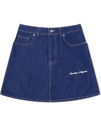 Maison Kitsuné - Mini A-Line Skirt - Lyst