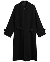 AURALEE - Mosser Soutien Collar Coat - Lyst