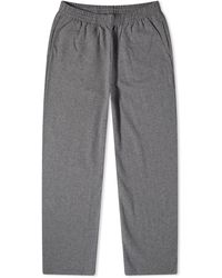 PANGAIA - Wool Jersey Wide Leg Loose Track Pants - Lyst