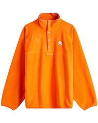 Aape By A Bathing Ape - Aape Now Moc Neck Polar Fleece - Lyst