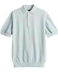 Beams Plus - Boucle Knit Polo - Lyst
