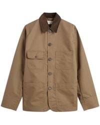 Universal Works - Brushed Polytech Merchant Jacket - Lyst