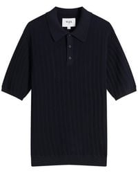 Wax London - Naples Knit Polo Shirt - Lyst
