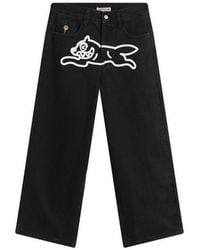 ICECREAM - Running Dog Triple Scoop Wide Denim Jeans - Lyst