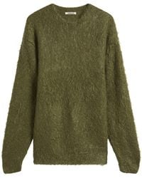 AURALEE - Brushed Kid Mohair Jumper - Lyst