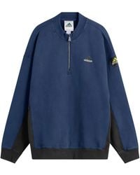 adidas - Eqt Half Zip Top - Lyst