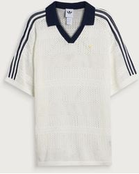 adidas - Resort Knitted Polo Shirt - Lyst