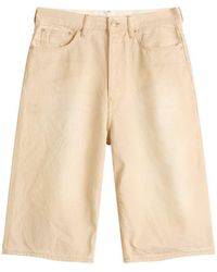 Acne Studios - Traffic Sand Wash Denim Shorts - Lyst