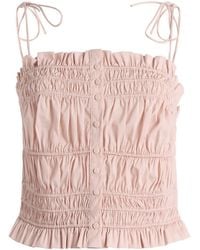 Skims - Poplin Ruffle Cami - Lyst