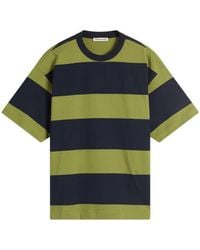 YMC - Triple Stripe T-Shirt - Lyst