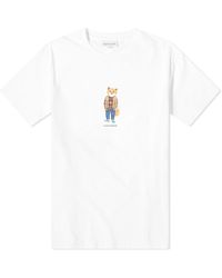 Maison Kitsuné - Dressed Fox Regular T-Shirt - Lyst