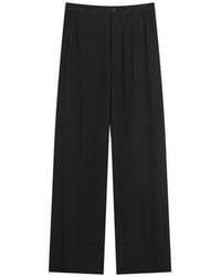 Balenciaga - Fluid Twill Tailored Pants - Lyst