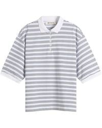 Rohe - Rohe Striped Oversized Polo - Lyst