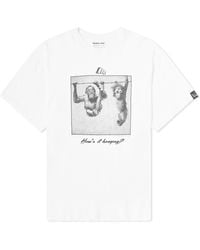 Martine Rose - Oversized Monkey Print T-Shirt - Lyst