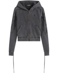 OTTOLINGER - Sutured Zip Hoodie - Lyst