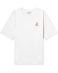 Maison Kitsuné - Speedy Fox Patch Comfort T-Shirt - Lyst