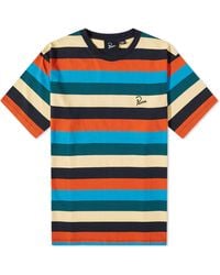 by Parra - Stacked Pets On Stripes T-Shirt - Lyst