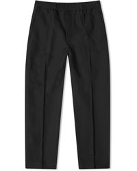 Lanvin - Elasticated Tapered Trousers - Lyst