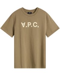 A.P.C. - Vpc Logo T-Shirt - Lyst