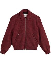 Jil Sander - Zip Up Bomber Jacket - Lyst