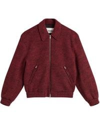 Jil Sander - Zip Up Bomber Jacket - Lyst