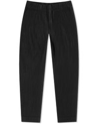 Homme Plissé Issey Miyake - Pleated Tapered Leg Pant - Lyst