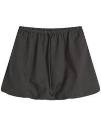 Samsøe & Samsøe - Saroko Drawstring Waist Mini Skirt - Lyst