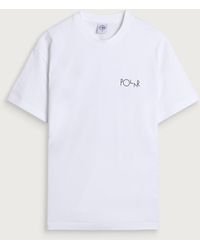 POLAR SKATE - Klez Crossing Fill Logo T-Shirt - Lyst