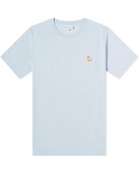 Maison Kitsuné - Chillax Fox Patch Regular T-Shirt - Lyst