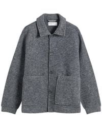 Universal Works - Wool Fleece Rams Jacket - Lyst