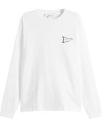 Palmes - Pennant Longsleeve T-Shirt - Lyst
