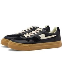 Stepney Workers Club - Pearl S-Strike Leather Mix Sneakers - Lyst