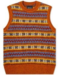 Howlin' - Howlin' Naked Eyes Knitted Vest - Lyst