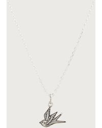 Twojeys - Silhouette Liberty Necklace - Lyst
