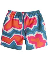 by Parra - Gem Stones Swim Shorts - Lyst