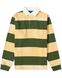 Beams Plus - End. X 'Ivy League' Overdye Patchwork Rugby Shirt - Lyst