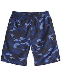 A Bathing Ape - Colour Camo One Point Beach Short - Lyst