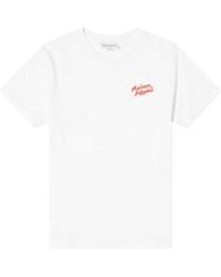Maison Kitsuné - Handwriting Regular T-Shirt - Lyst